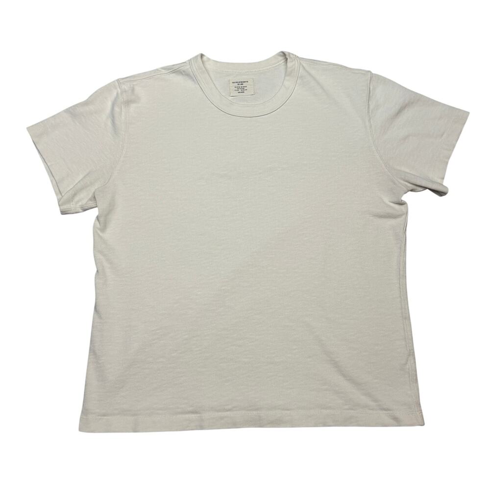 Buck Mason Field Spec Cotton Heavy Tee SS Shirt Men's Large Army Retro